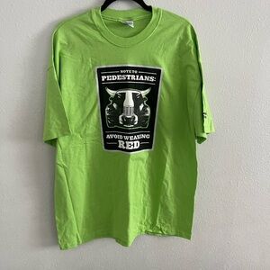 Vintage Hanes Beefy  ManGreen Seattle Short Sleeve T-Shirt ,Size XL